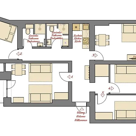 Apartamento - U Wujka *